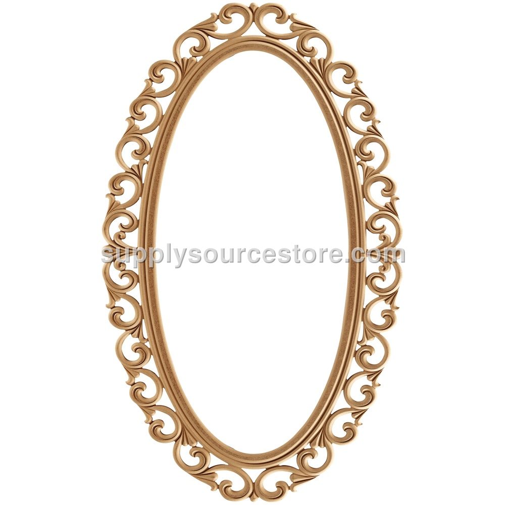 140 cm Oval Lilyum Mirror