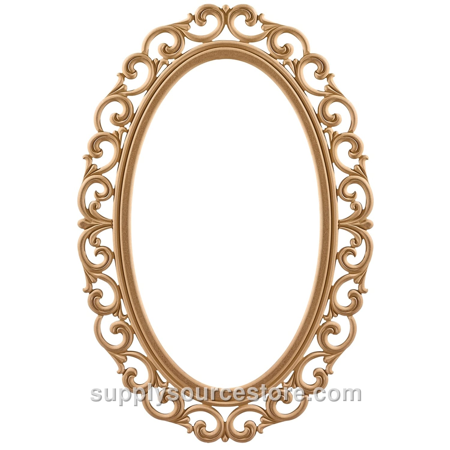 120L Oval Lilyum Mirror