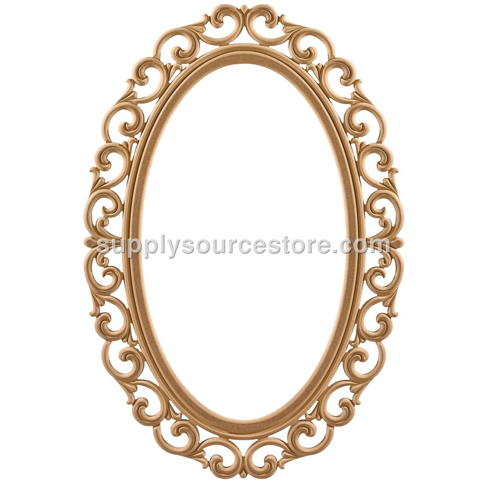 120 cm (47.2 in) Oval Lilyum Mirror