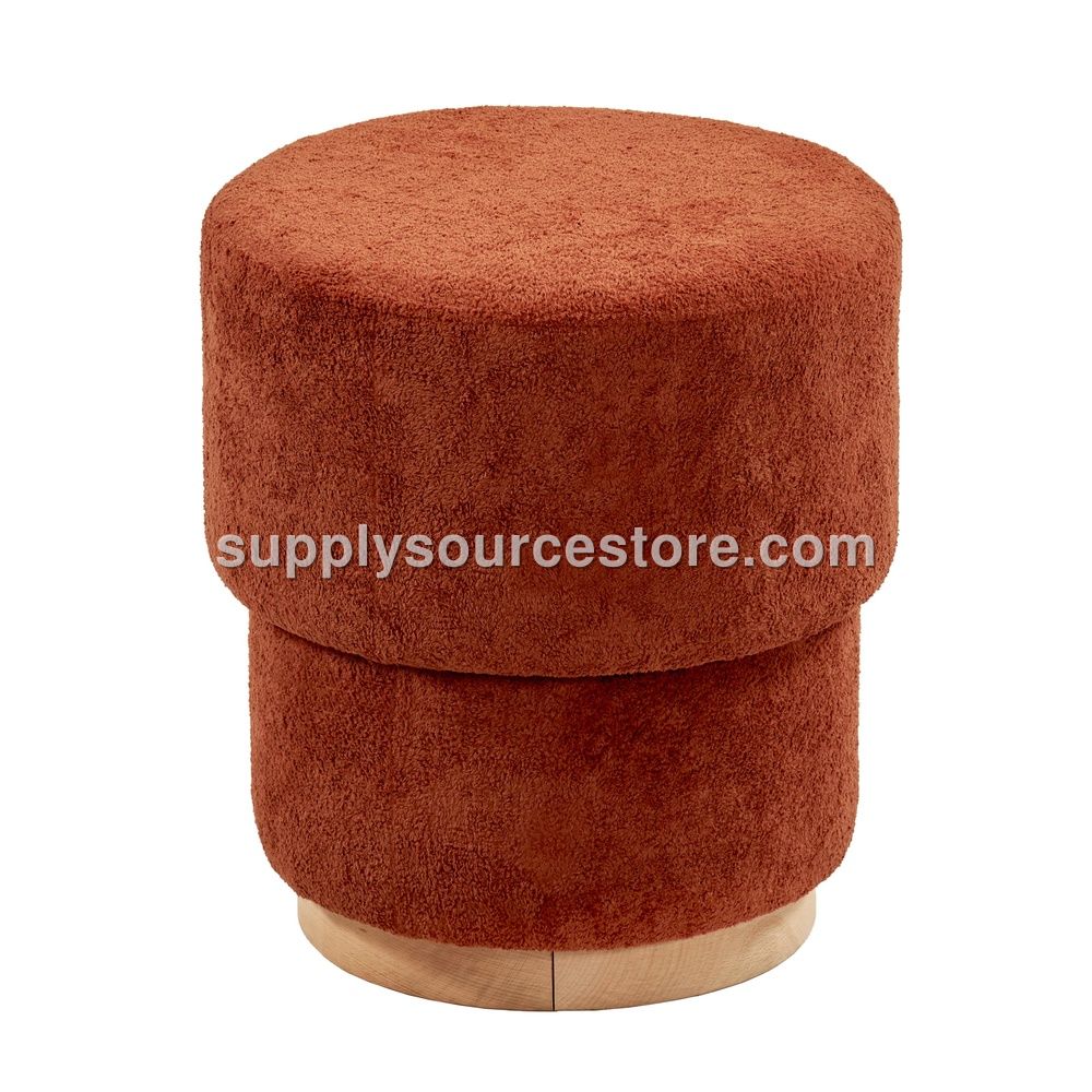 Two Round Pouf
