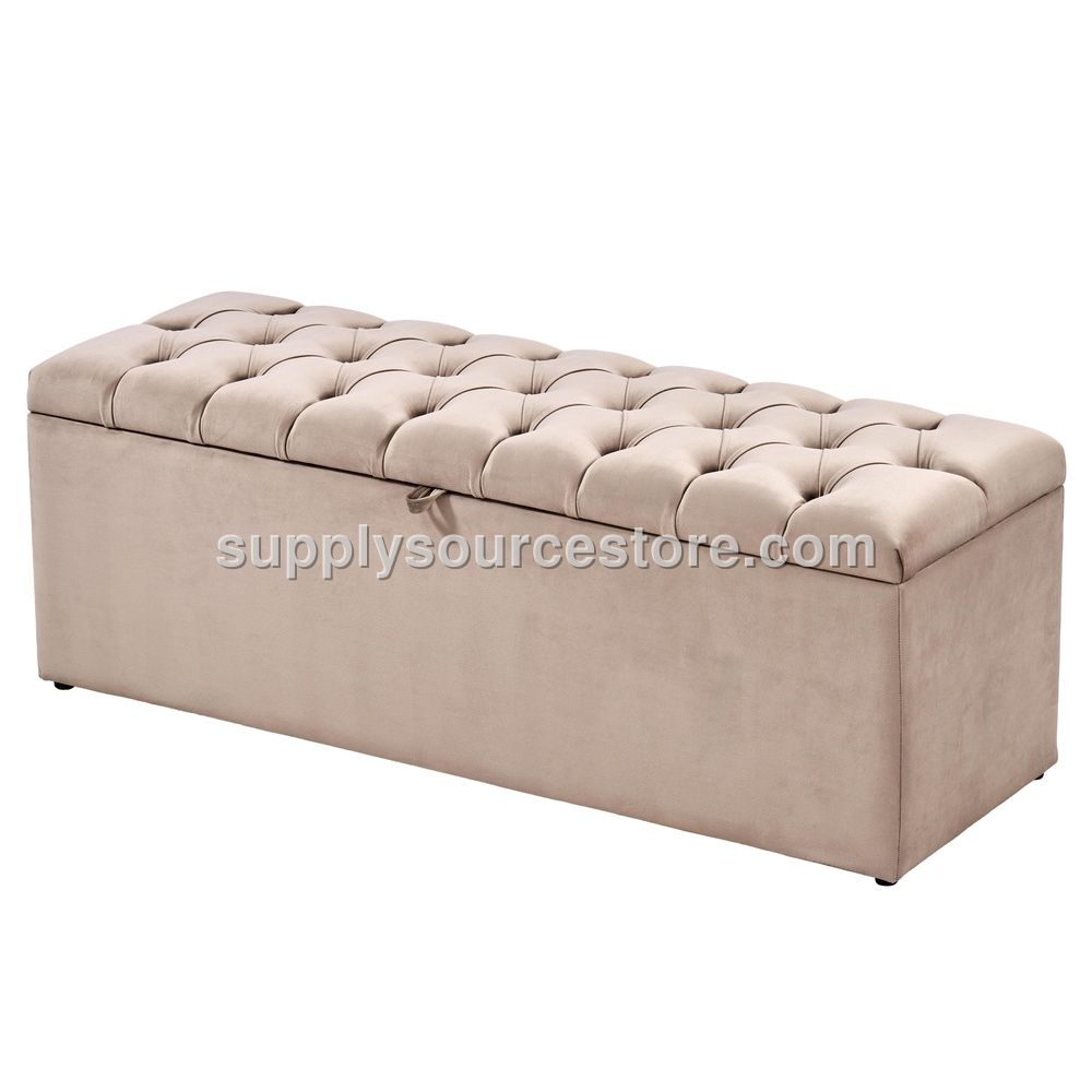 120 Chest Pouf (Footless Tufted Button)
