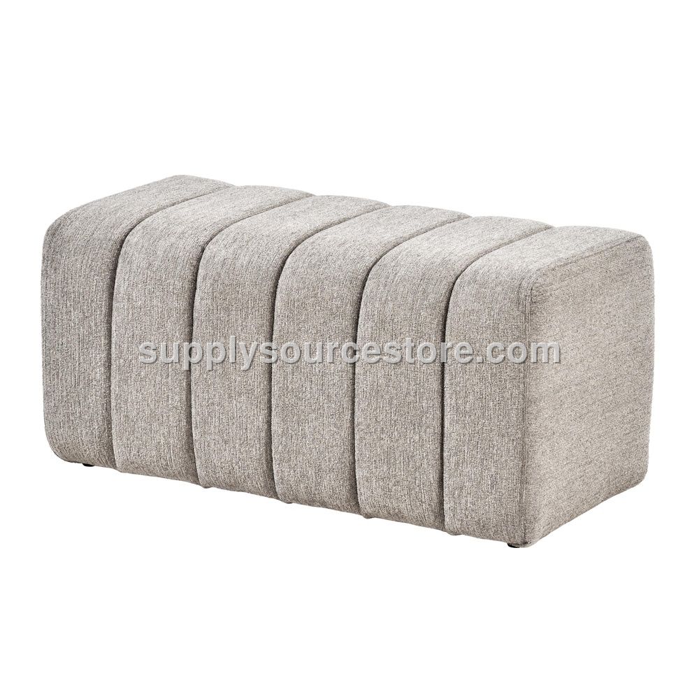 90 Slotted Pouf