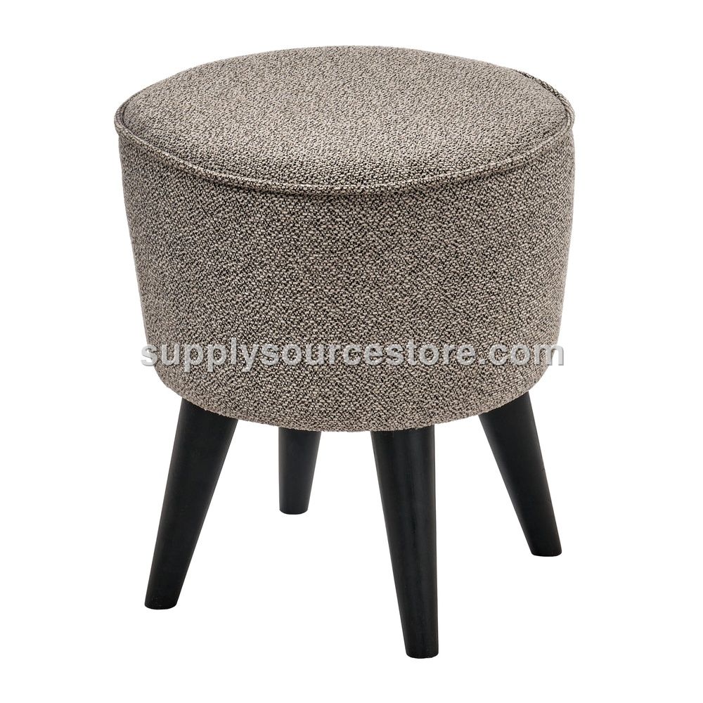 Round Retro Pouf
