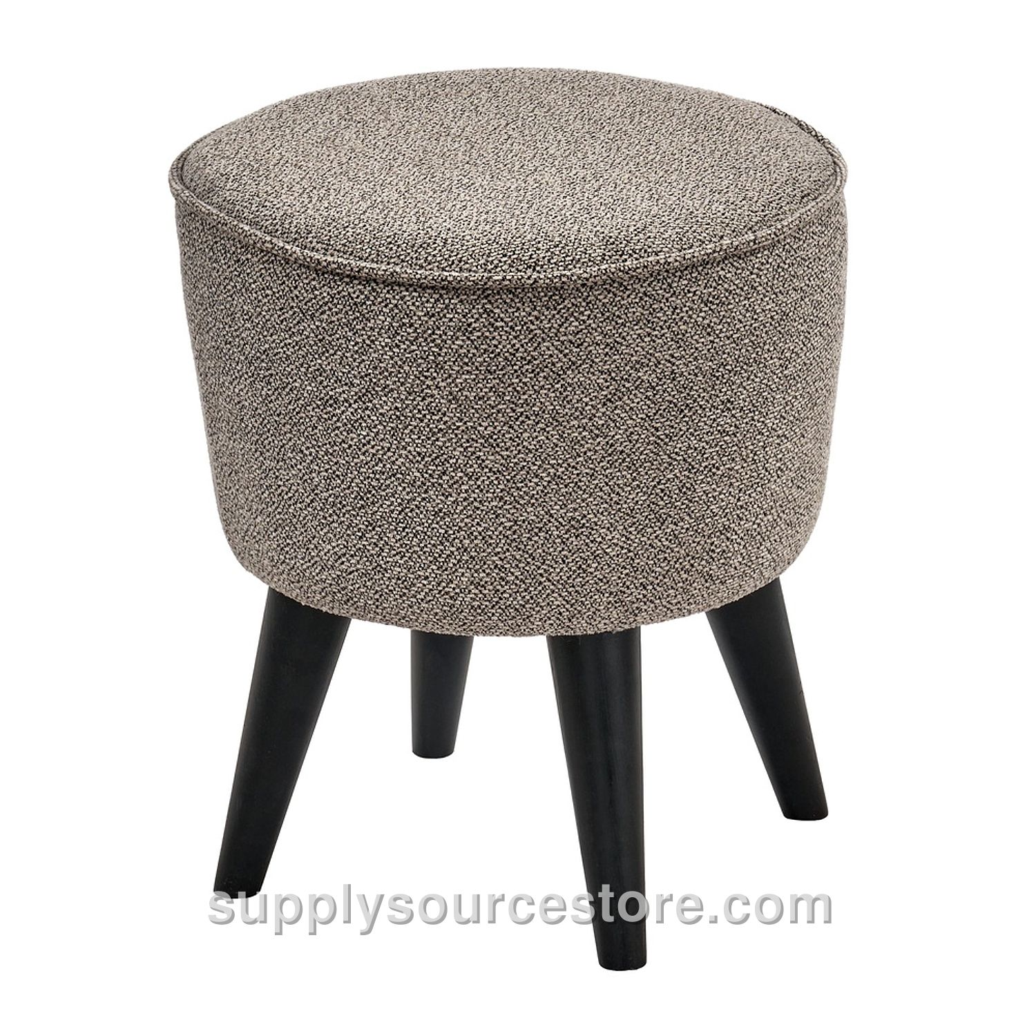 Round Retro Pouf