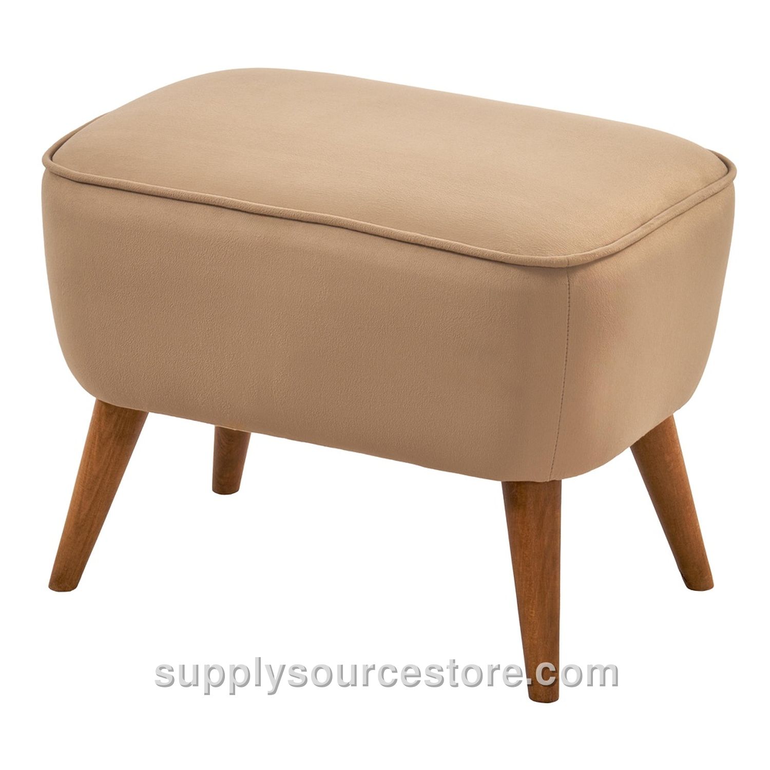 Rectangle Retro Pouf
