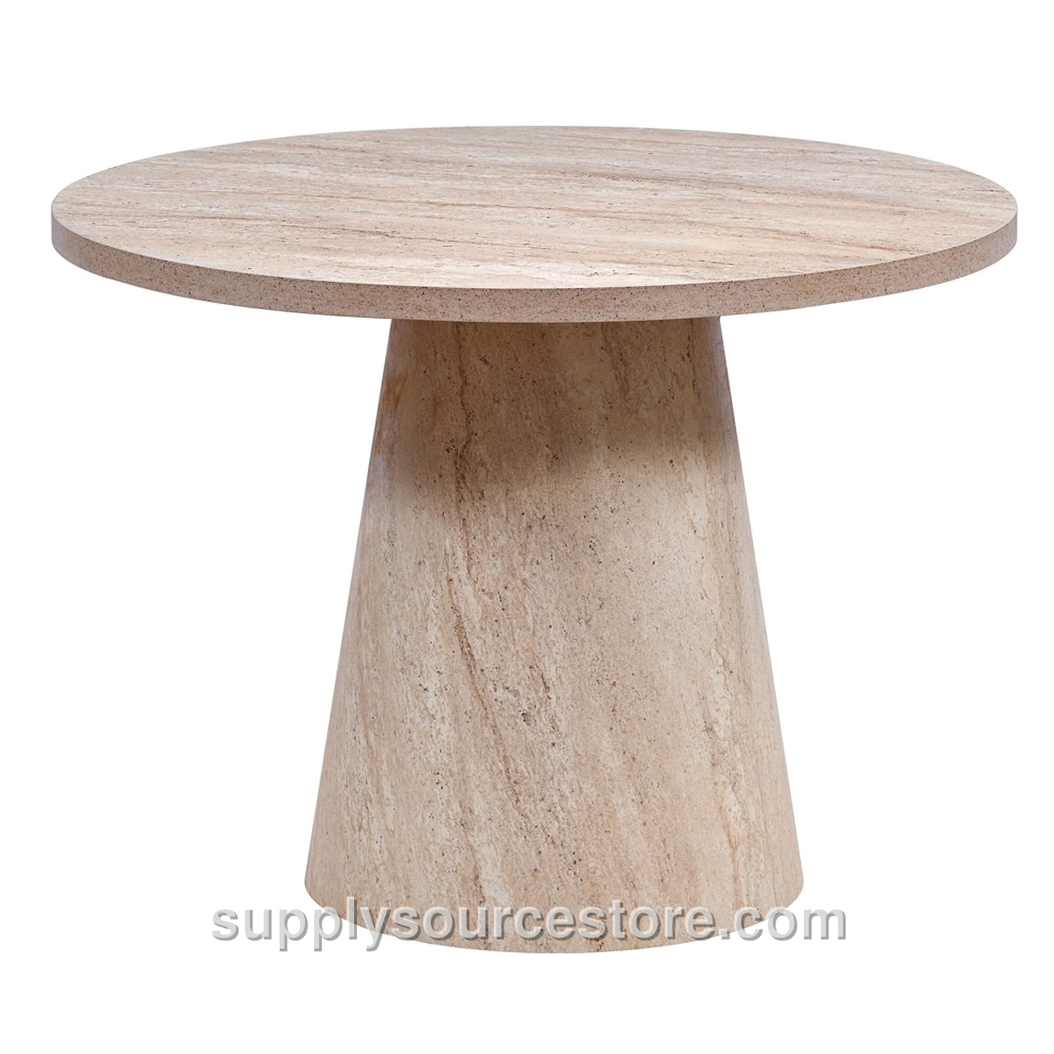 Travertine 80L Barrel Table