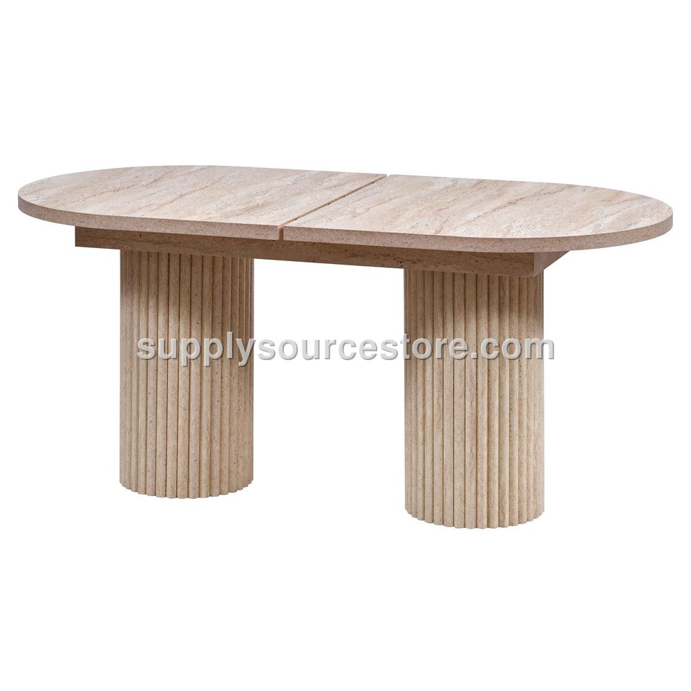 Traverten 160 Folding PTT Table