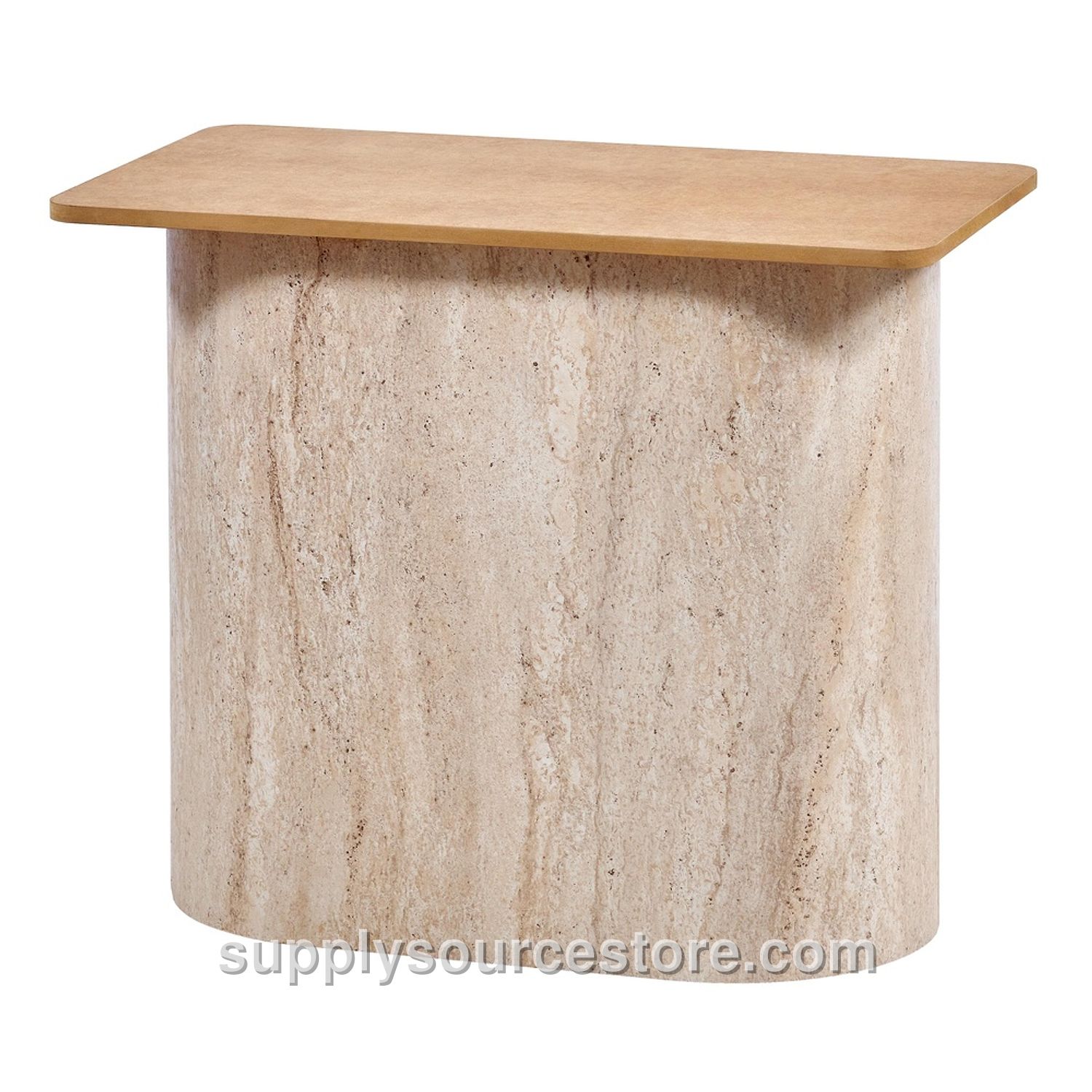 Travertine Milano Oval Foot
