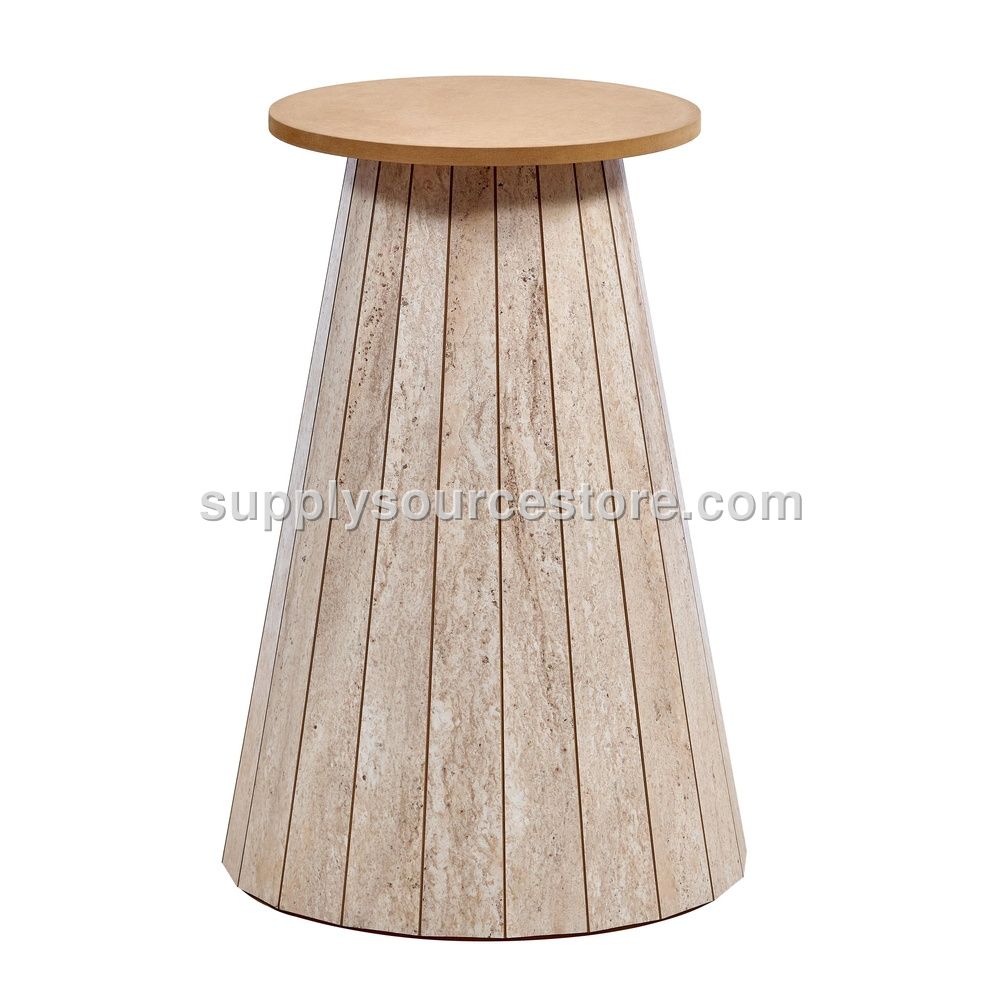 Travertine Line Wide Base