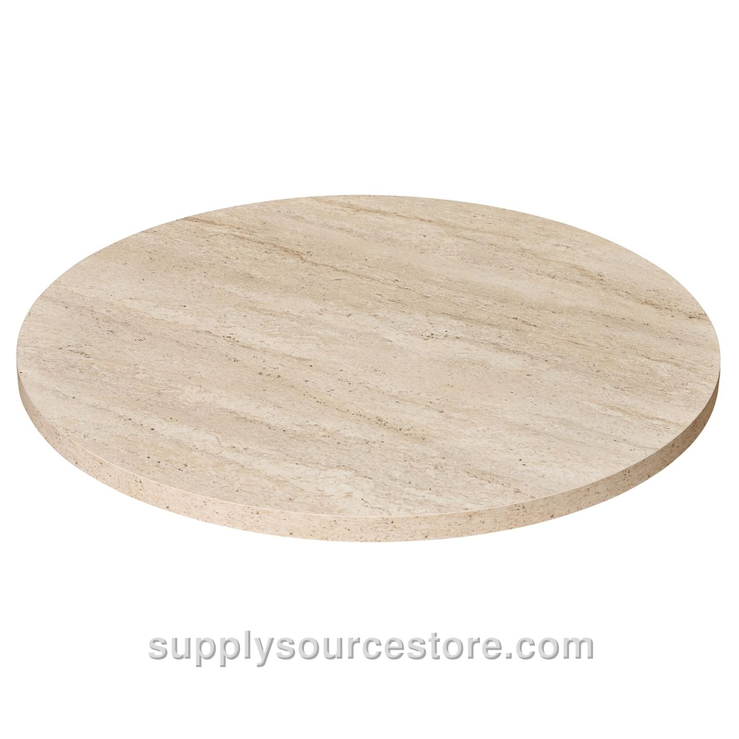 Travertine 90cm (35.4 in) Round Table