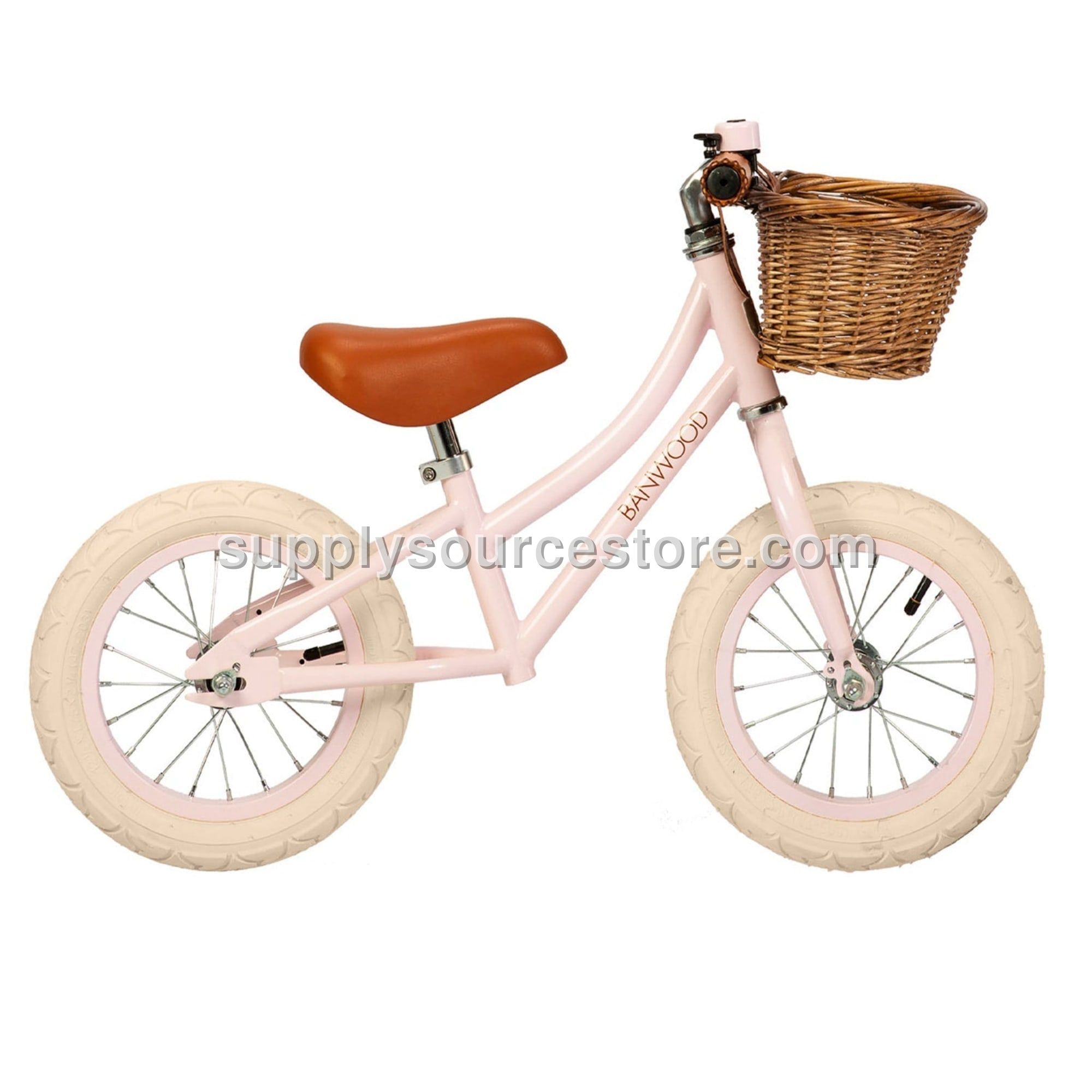 Banwood First Go Balance Bike - Vintage Pink