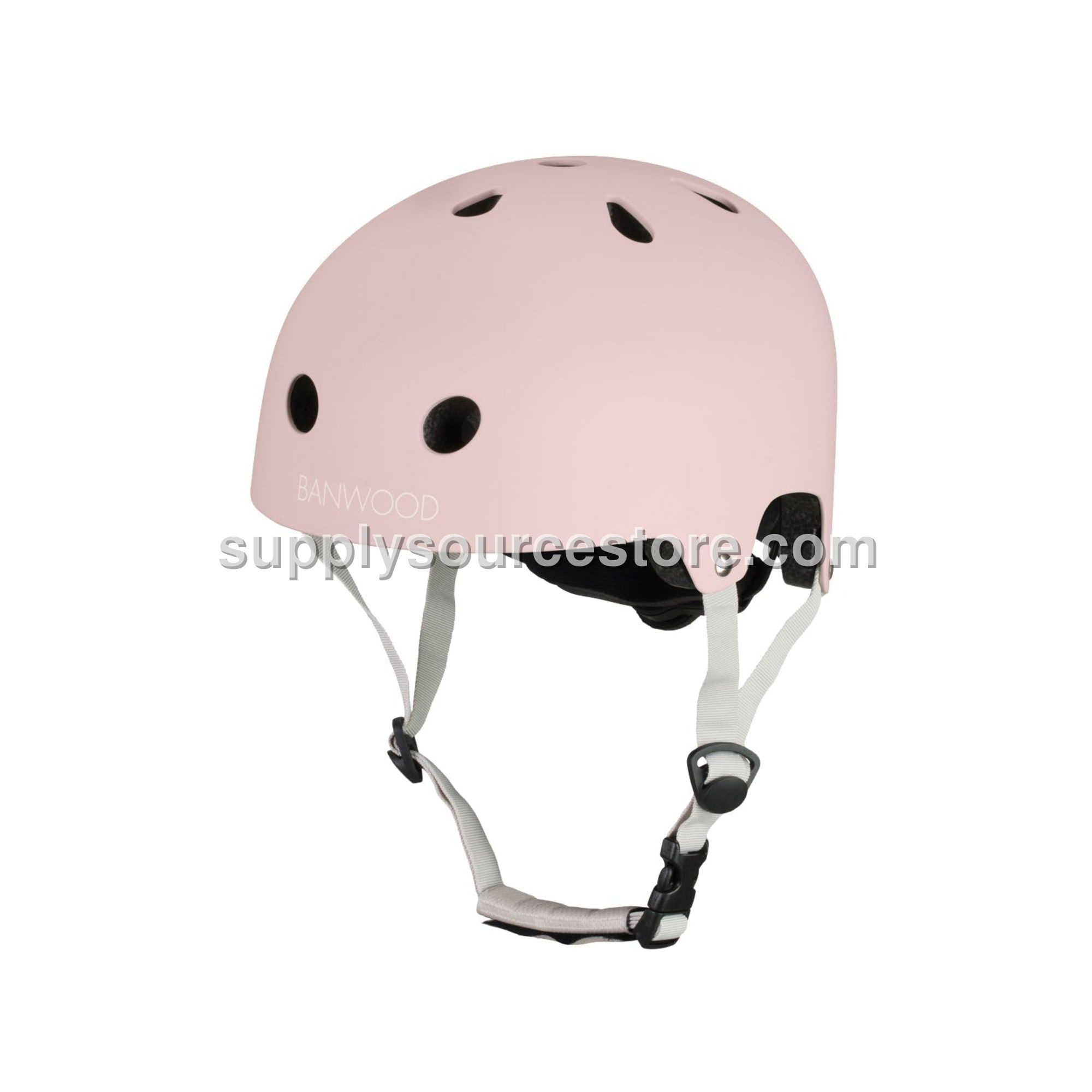 Banwood Kids Eco Helmet 50-54cm - Faded Pink