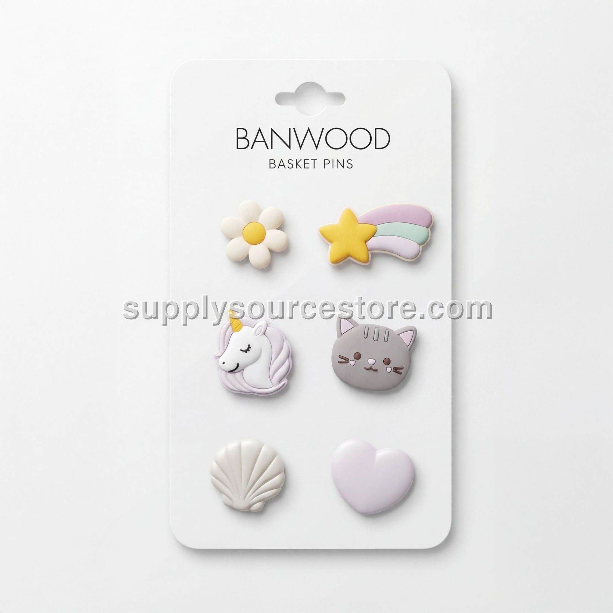 Banwood Pin & Ride Basket Pins - Magic