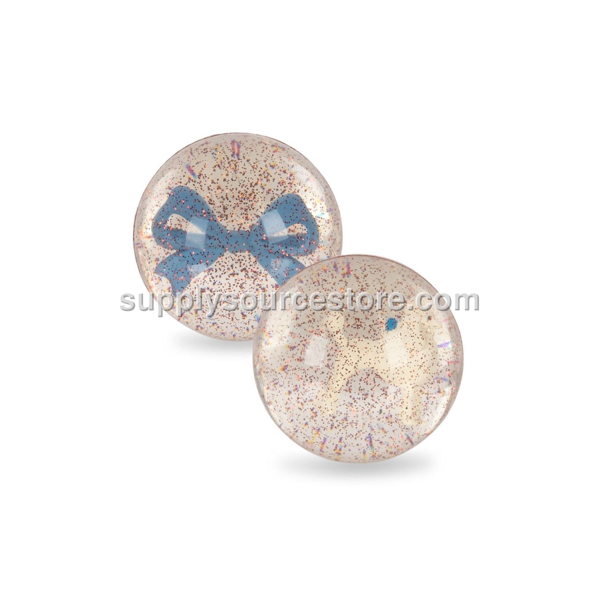 Bouncing Ball Set - Poodle / Bow