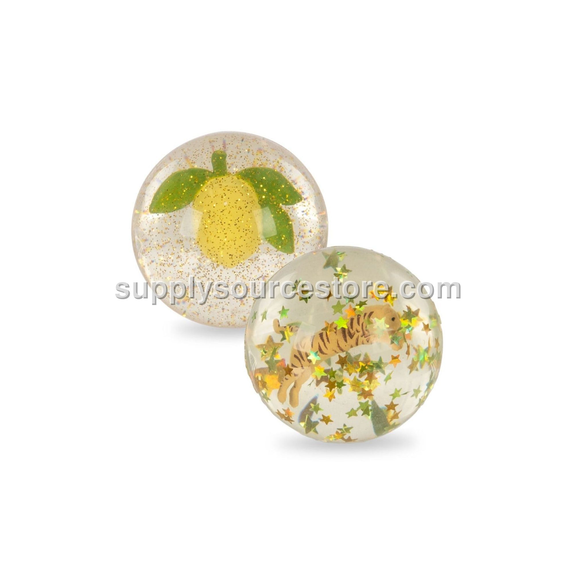 Konges Sløjd Bouncing Ball Set - Lemon / Tiger