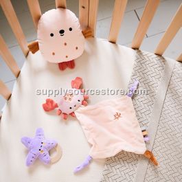 BABY GIFT SET «OCÉAN» | 3-PIECE | SOFT PEACH
