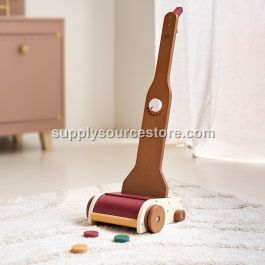 Childrens vacuum cleaner «Noyer» | Incl. 8 magnetic coins