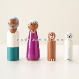 Doll house dolls | «Ma Grande Famille Bougainville»