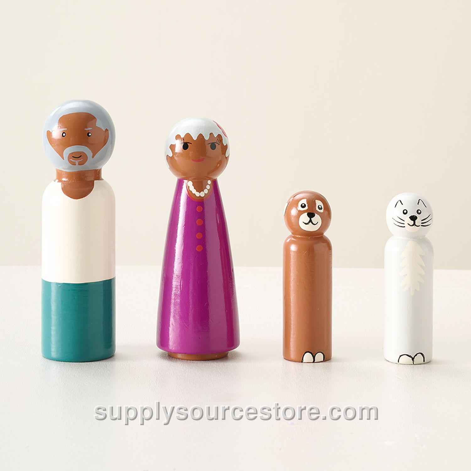 Doll house dolls | «Ma Grande Famille Bougainville»