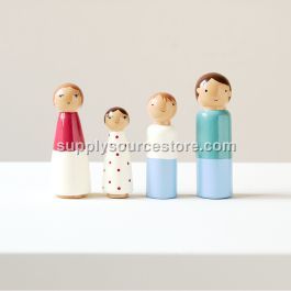 Doll house dolls | «Ma Petite Famille Jacinthe»