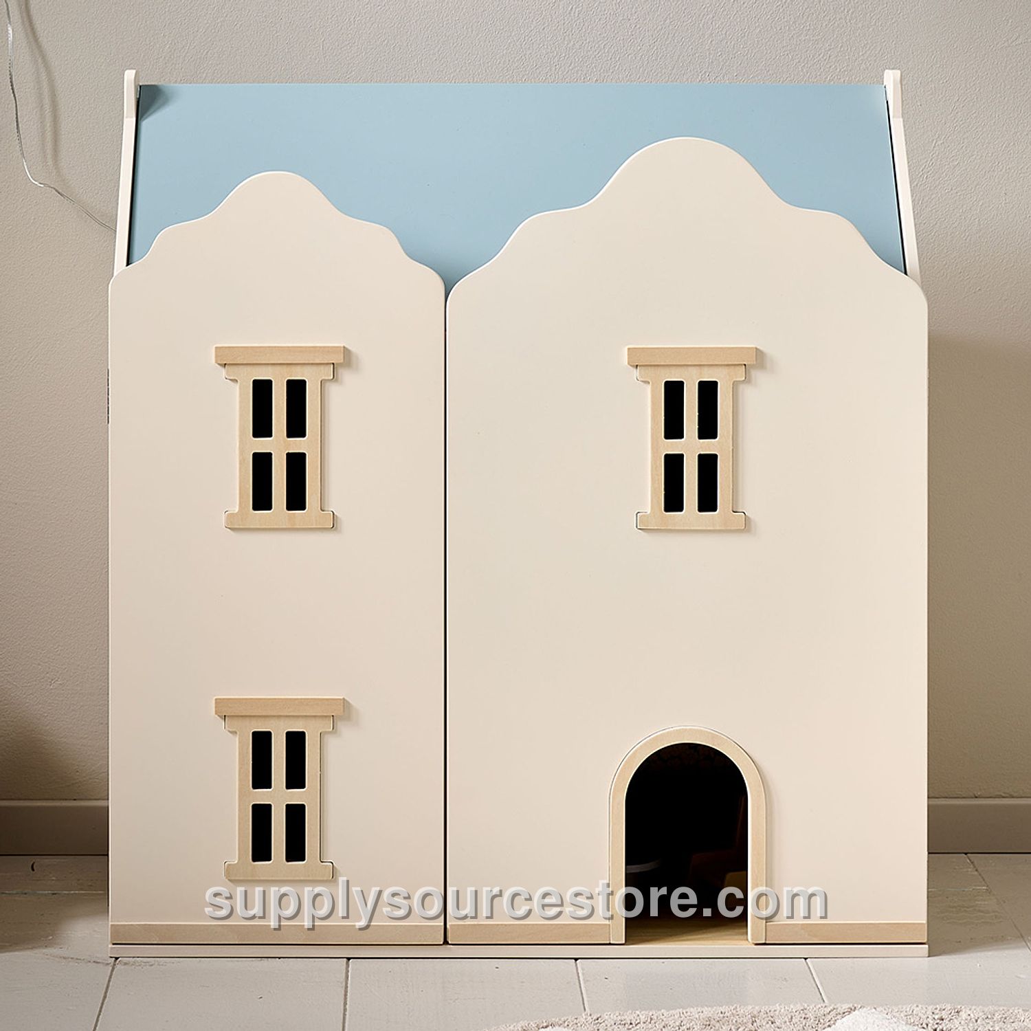 Wooden doll house «Annie» | BEIGE & BLUE