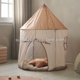 Kids Play tent «MIEL» | 1,35 m (53.1 in) | BEIGE & BROWN