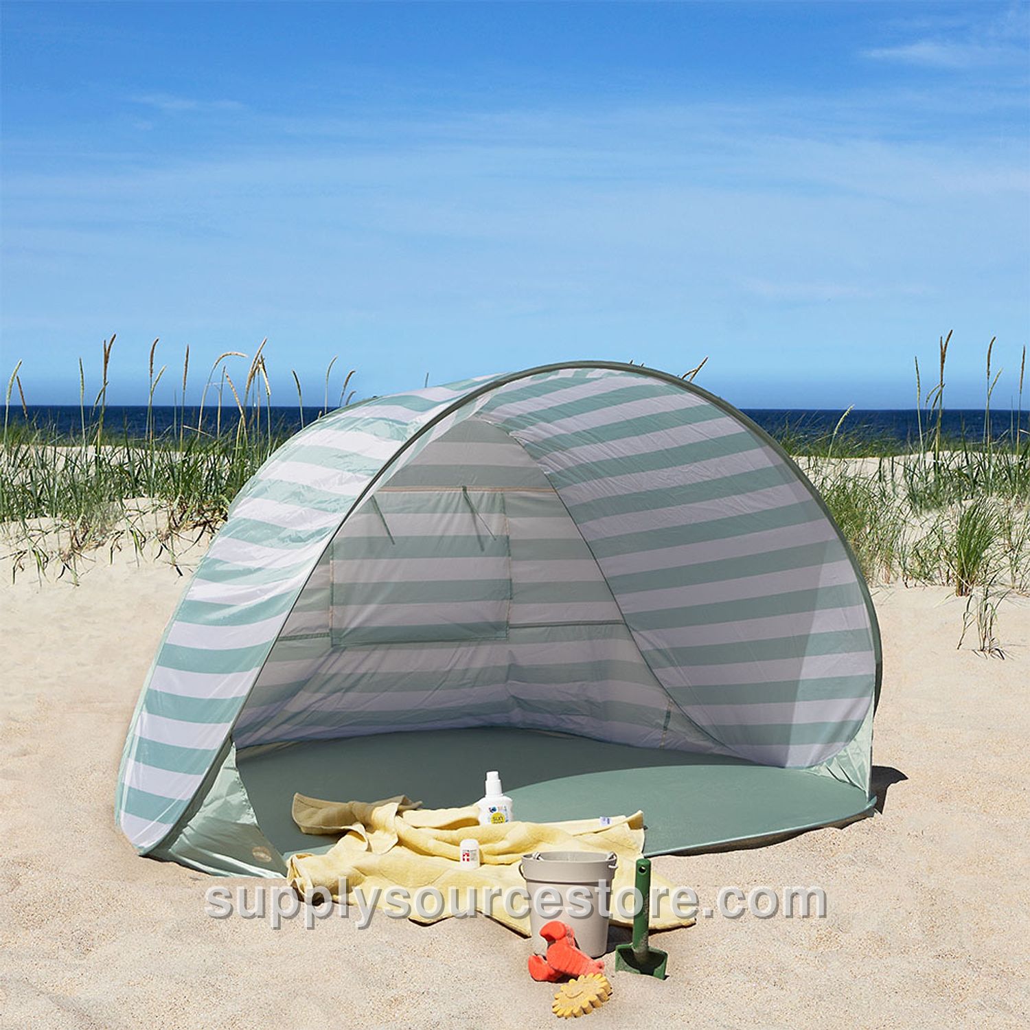 Pop-Up Beach Tent «Cannes» | Green