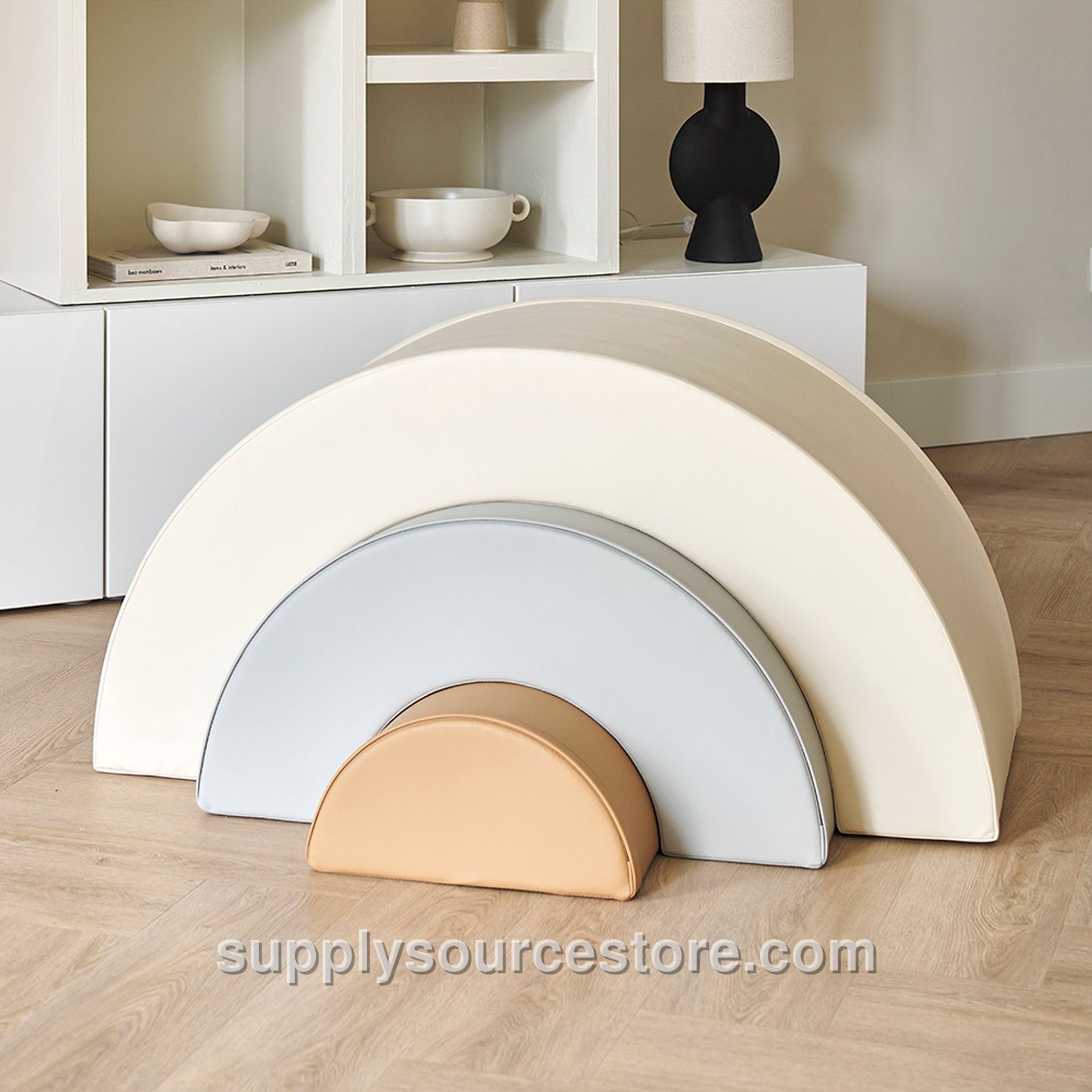 Rainbow Soft building blocks «ARC EN CIEL» | Set of 3 | Pastel