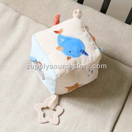 SOFT ACTIVITY CUBE «OCÉAN» | BEIGE