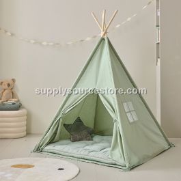 TEEPEE TENT «ÉTÉ» | 158 CM TALL | GREEN
