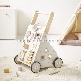 Wooden baby walker | Push along toy | Lara