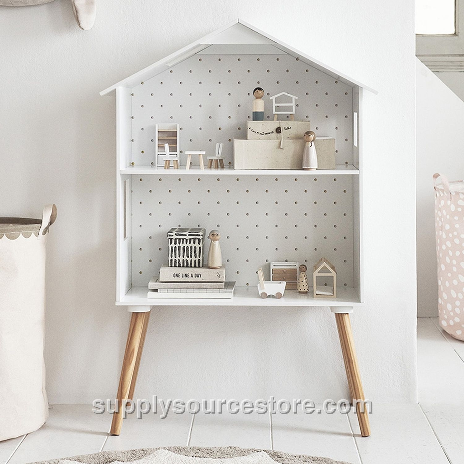 Multi-Functional Dolls house / Book Shelf (EXCL ACCESSORIES) | 100CM (39.4 in)