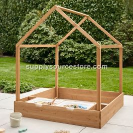 Wooden Sandpit & Playhouse «Provence»