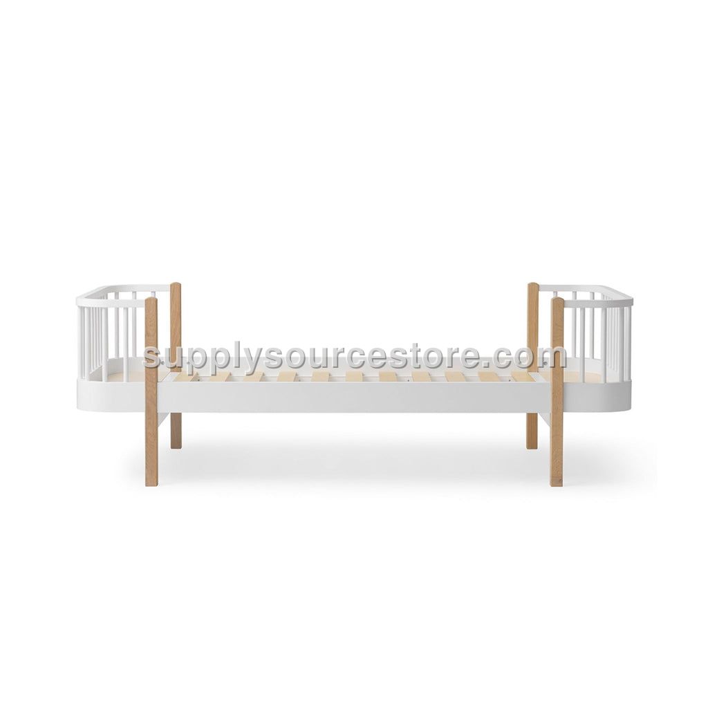 Wood Original Bed - White/Oak