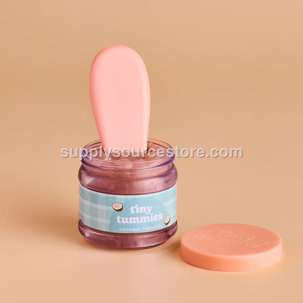 Tiny Harlow Tiny Tummies - Coconut Yogurt Jar & Spoon Set