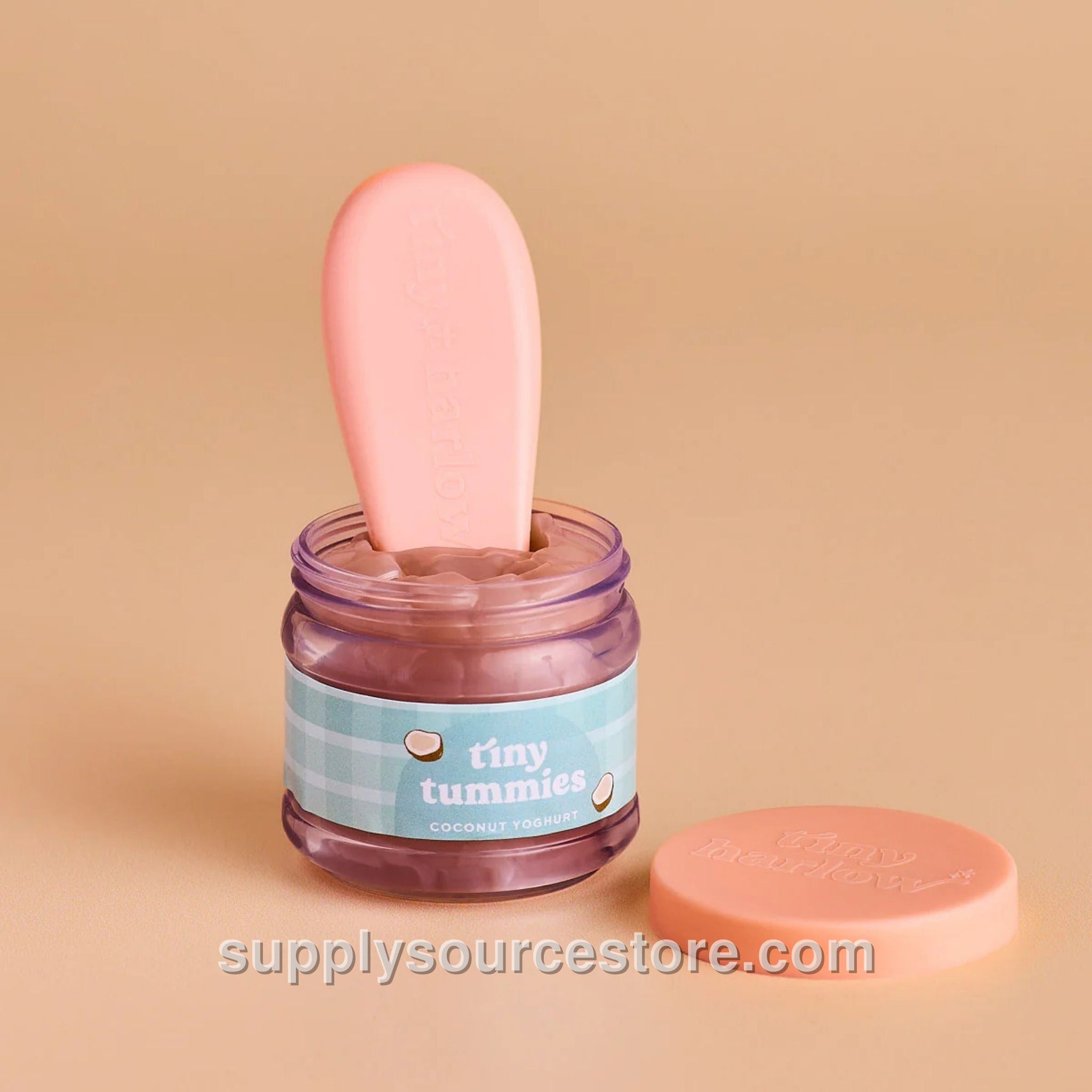 Tiny Tummies - Coconut Yogurt Jar & Spoon Set