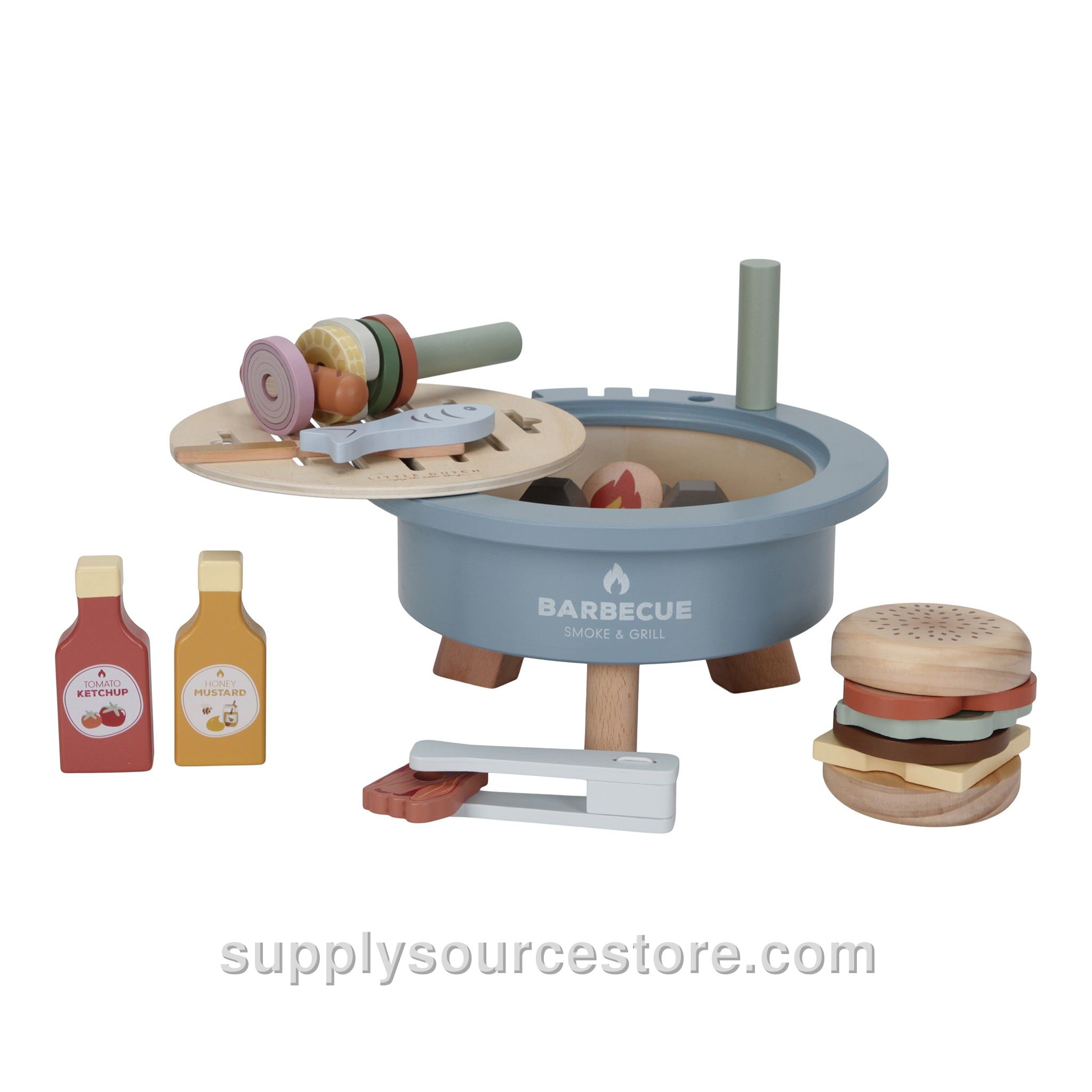 Wooden Toy Barbecue