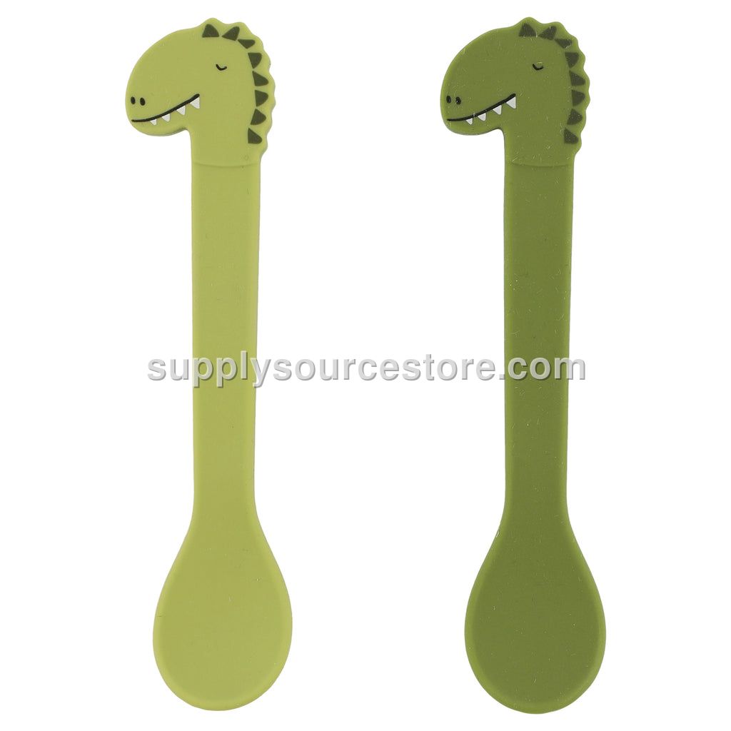 Trixie Silicone Spoon 2-Pack - Mr. Dino