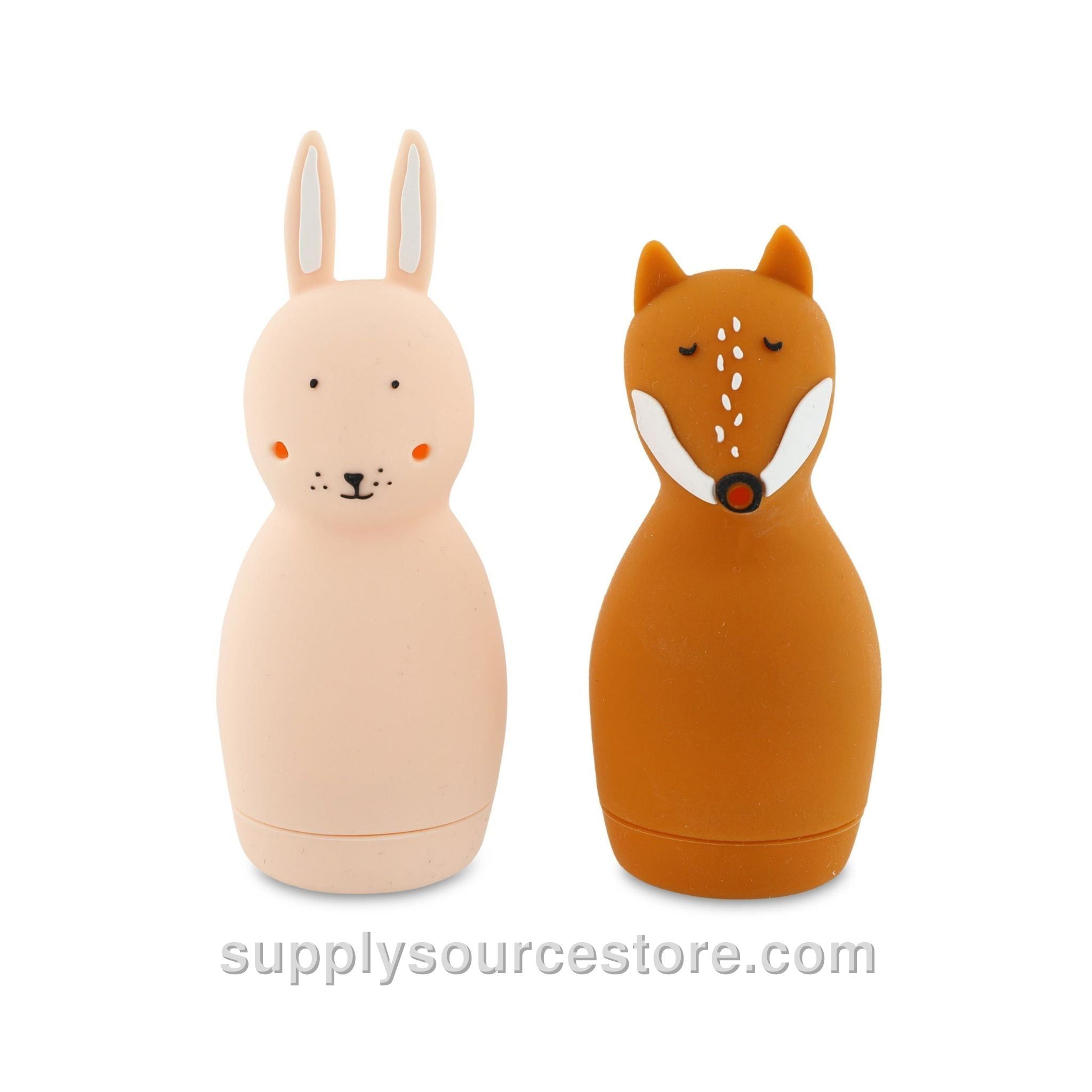 Bath Toy Squeezy Animals - Mrs. Rabbit & Mr. Fox