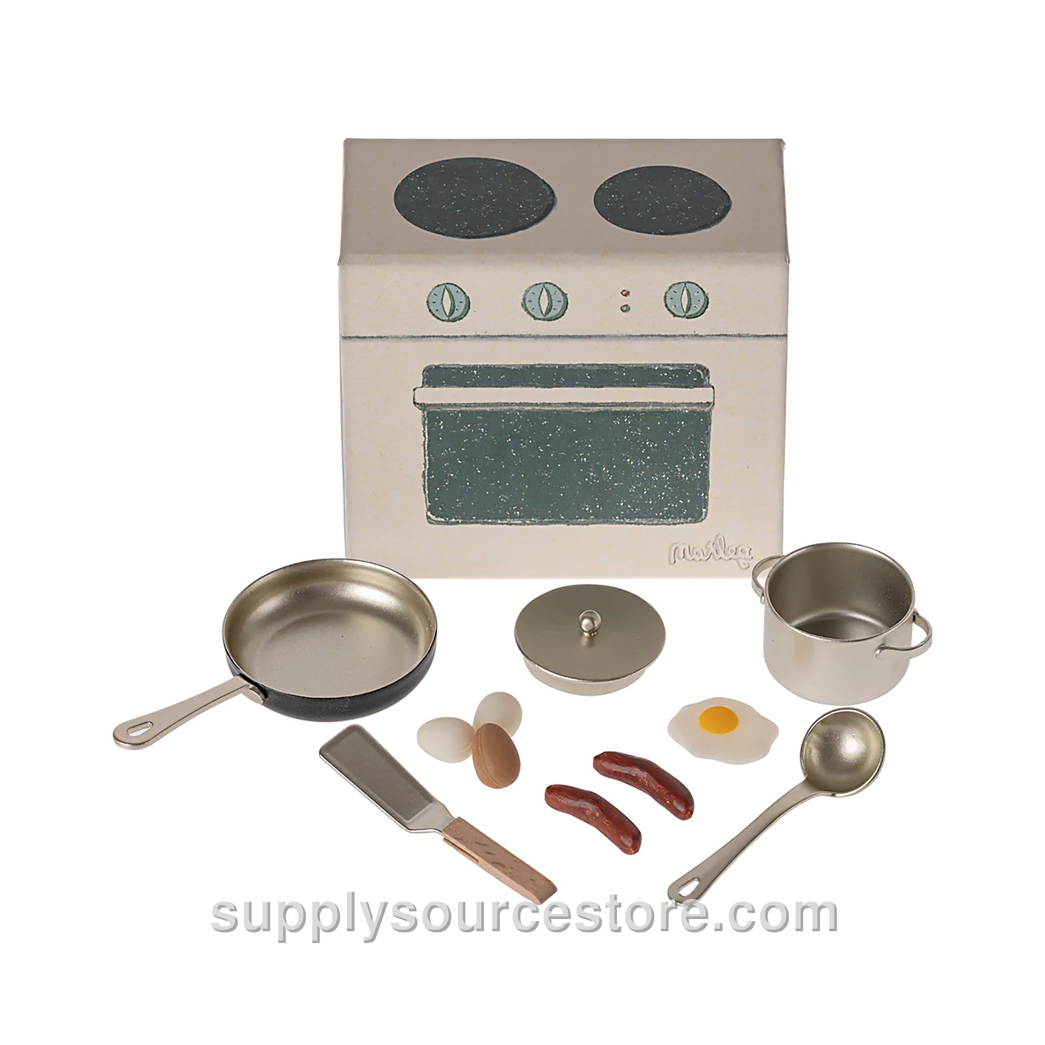 Cooking Set With Food