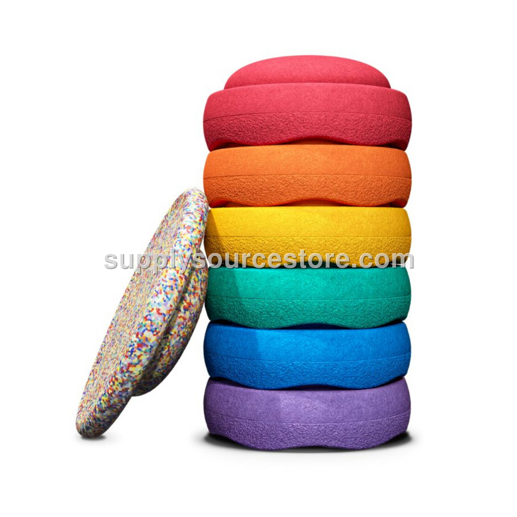 Stepping Stones 6+1 Set - Rainbow