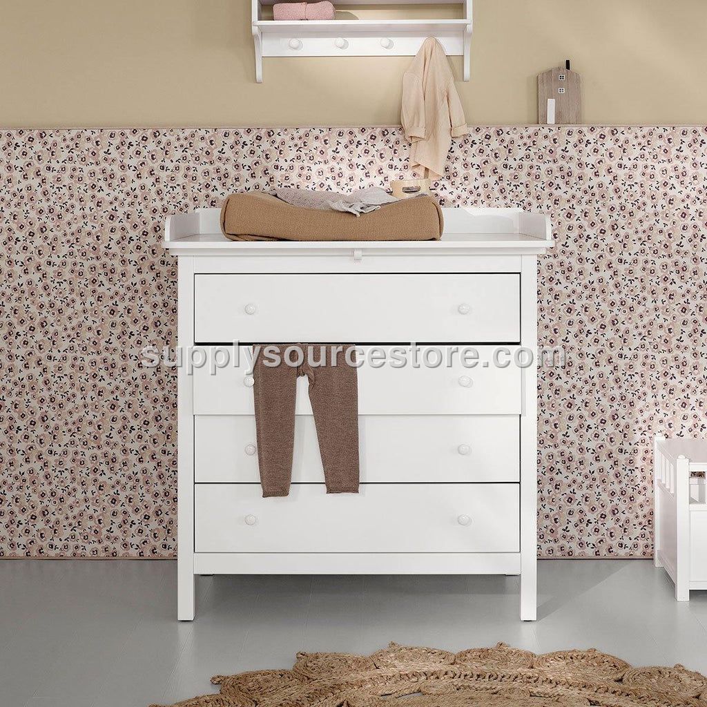 Oliver Furniture Seaside 4 Drawer Nursery Dresser & Changer