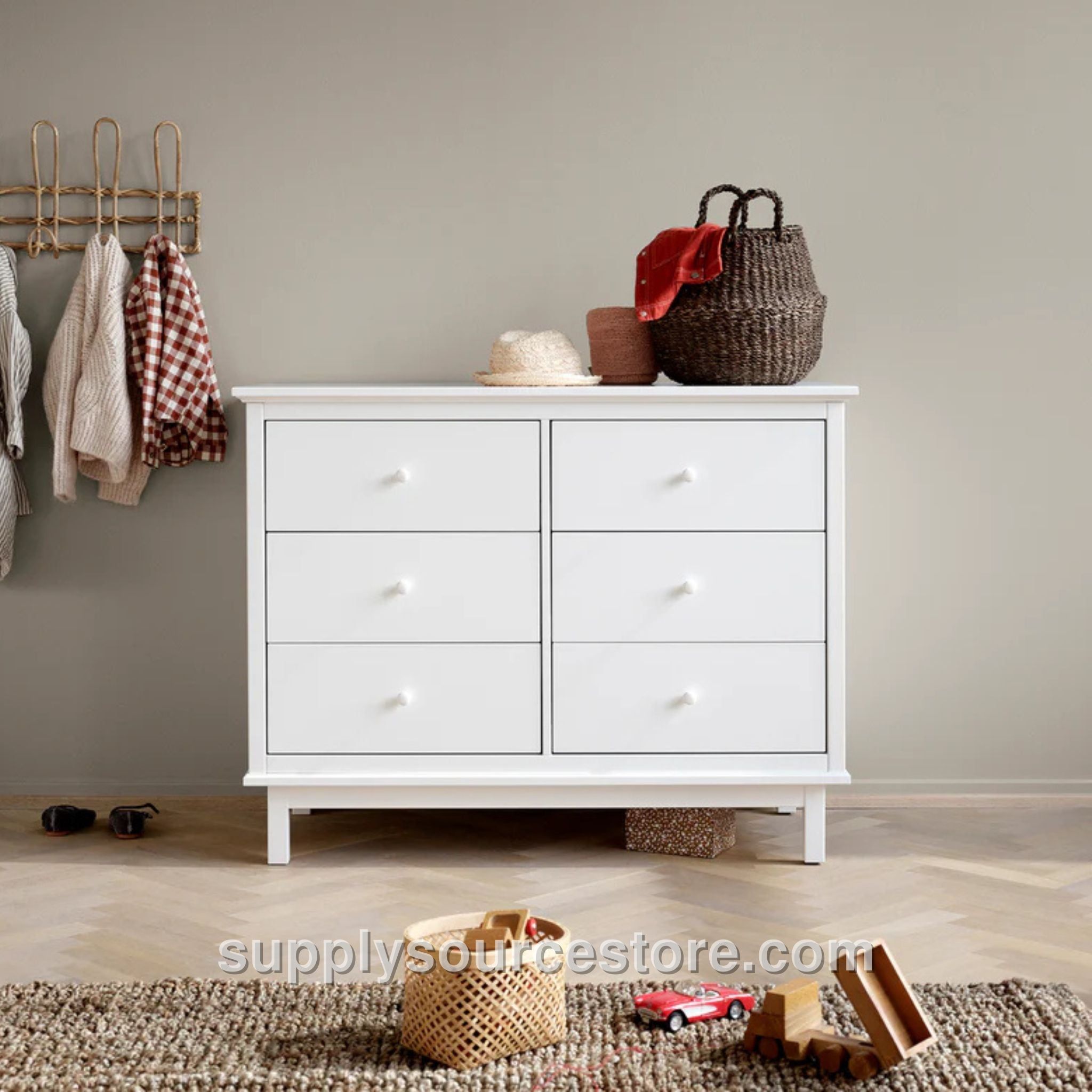 Seaside 6 Drawer Dresser