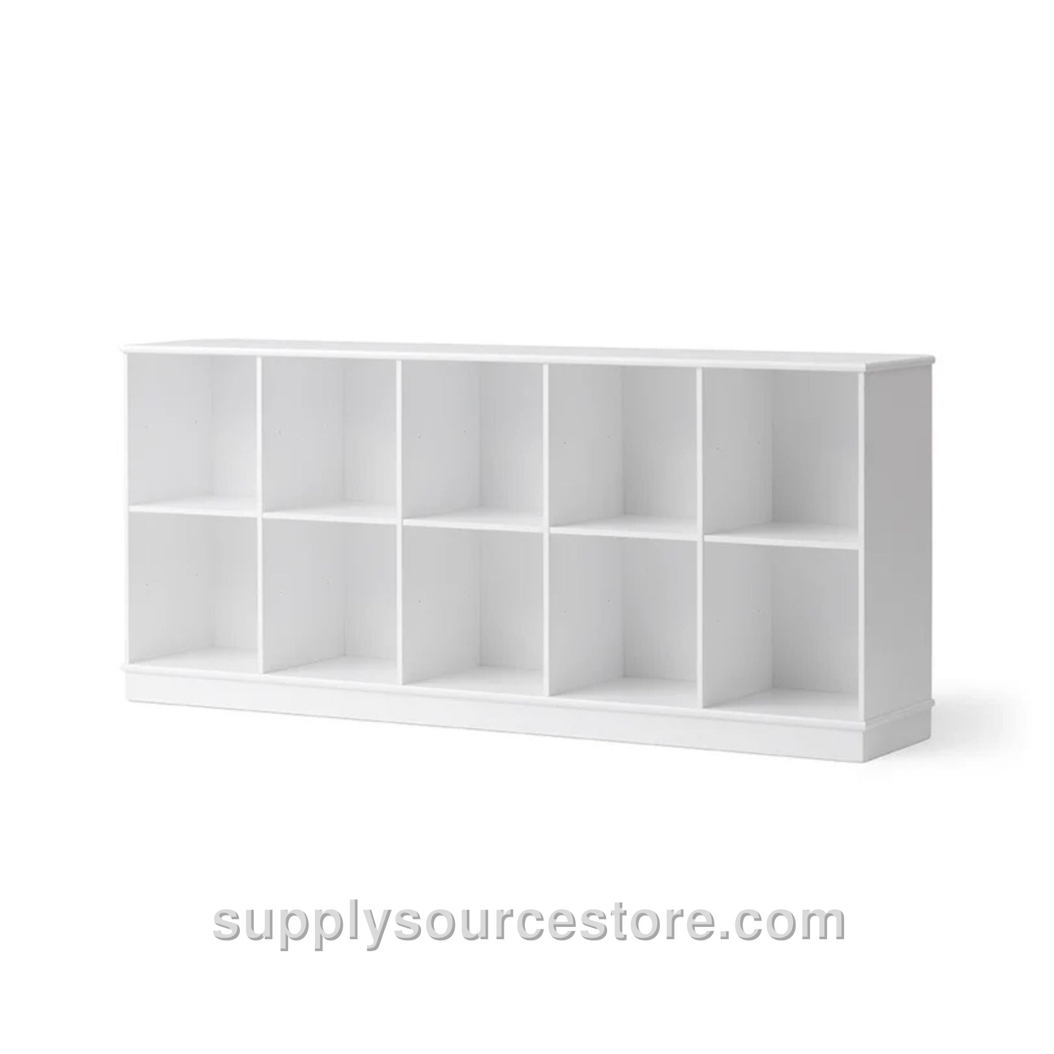Wood Shelving Unit - 5x2
