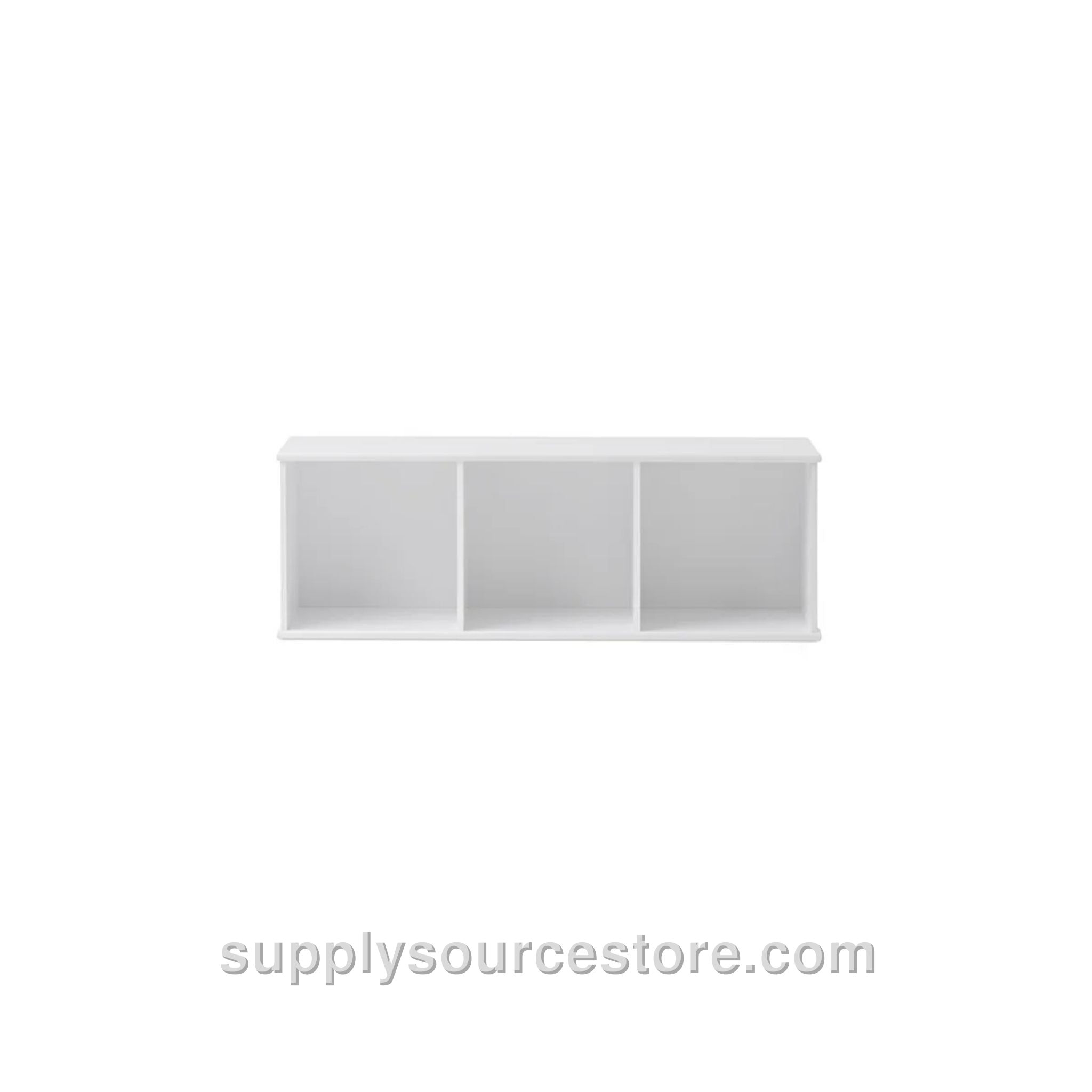 Wood Wall Shelving Unit - 3x1