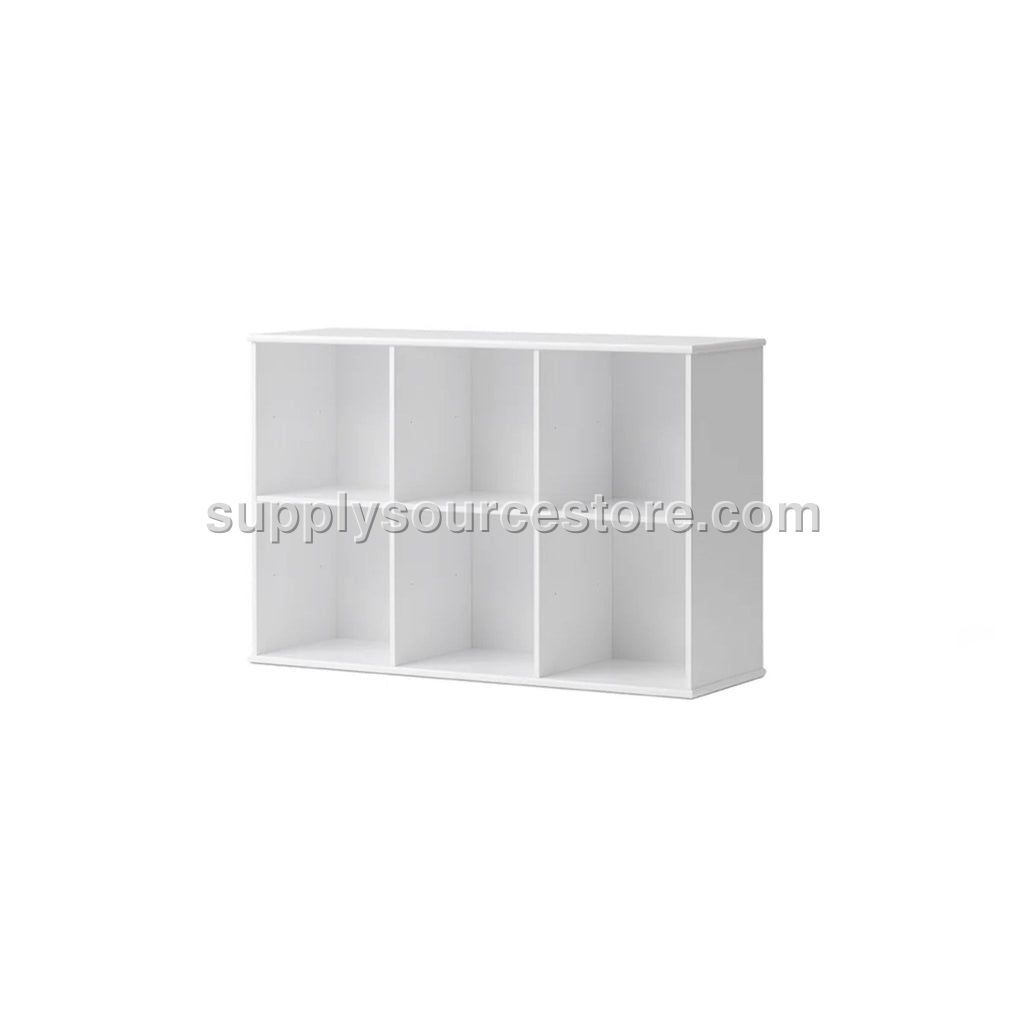 Wood Wall Shelving Unit - 3x2