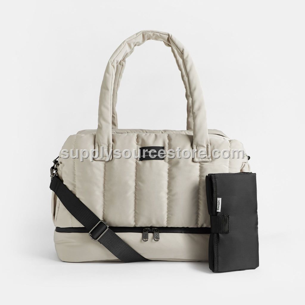Finnson Innes Eco Changing Bag With Changing Mat - Taupe