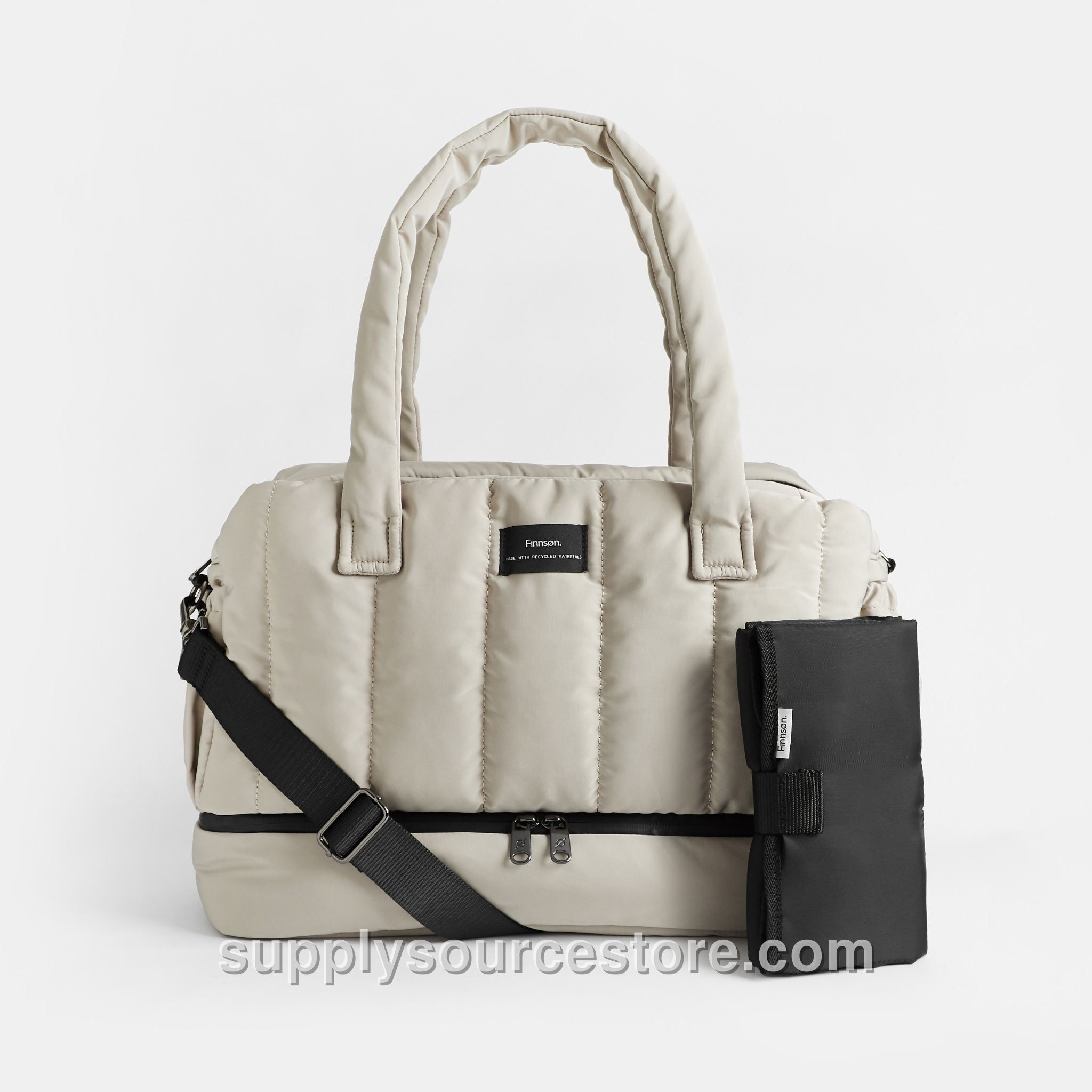 Innes Eco Changing Bag With Changing Mat - Taupe