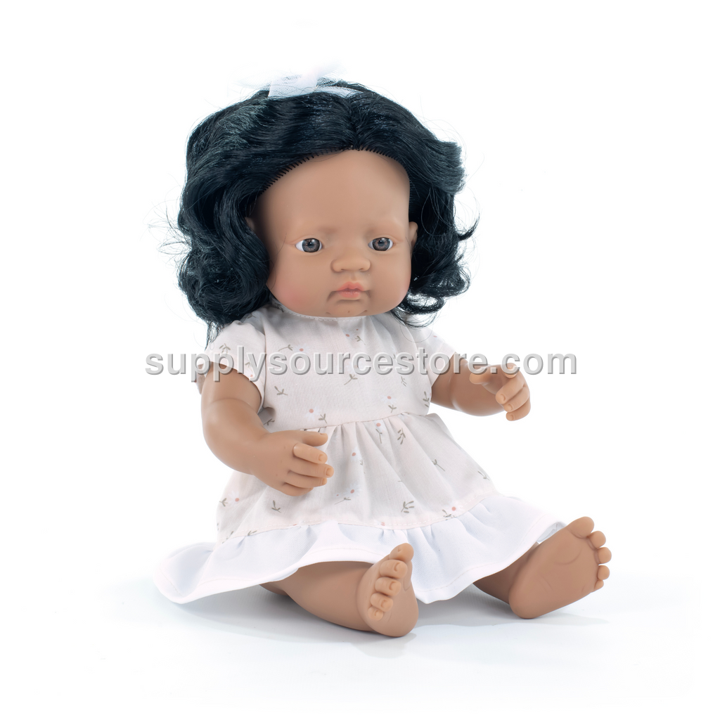 Miniland Latin American Girl Doll - 38cm