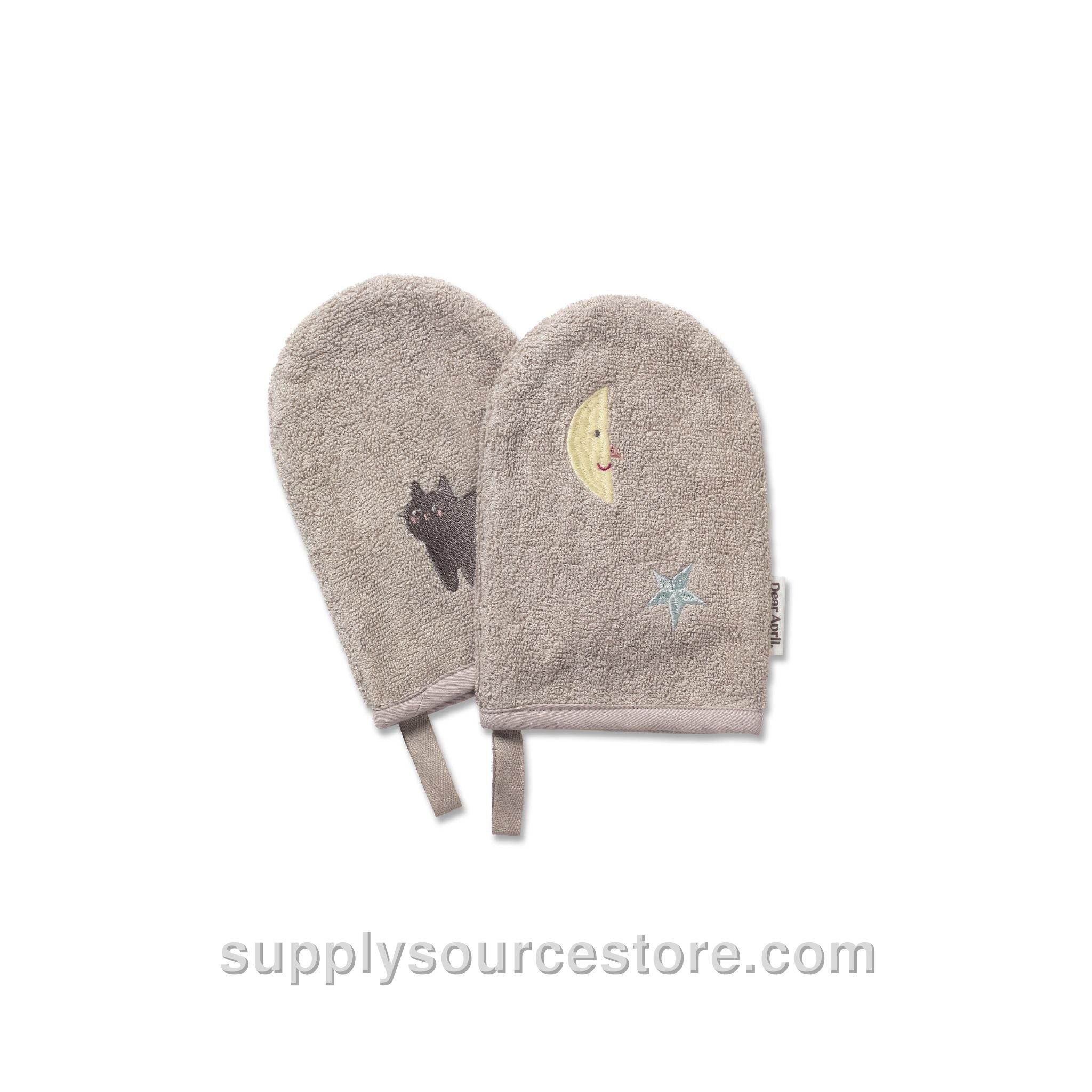 Paw Bath Gloves 2 Pack - Moon Cat